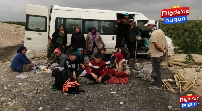 ZENGEN'DE NİĞDELİ İŞÇİLER GREVE BAŞLADI