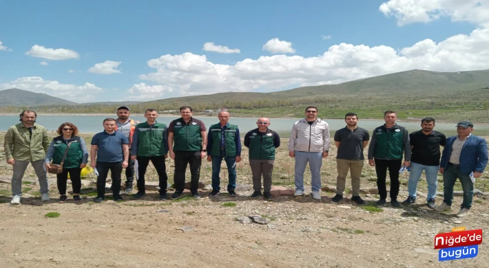 Çiftlik Asmasız Göletinin tamamlanmasıyla 4260 Dekar Arazi Suya Kavuşuyor