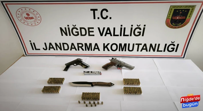Jandarmadan Ruhsatsız Silah Operasyonu: 1 Gözaltı