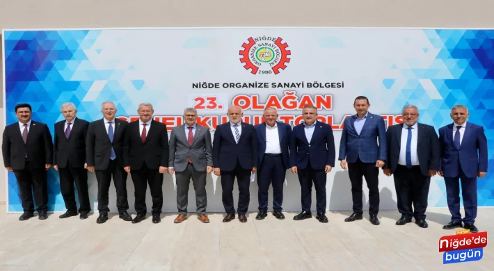 Niğde OSB 23. Olağan Genel Kurulu Gerçekleştirildi