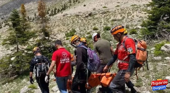 Aladağlar’da Hayatını Kaybeden Yabancı Dağcının Naaşı kimsesizler mezarlığına defnedildi