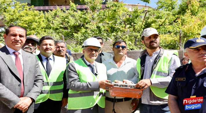 Hacıbekirli Köyü Çat Mahallesi’nde Cami Temeli Dualarla Atıldı