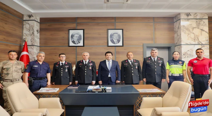 Jandarma Teşkilatının 186. Kuruluş Yıl Dönümünde Vali Vekiline Ziyaret