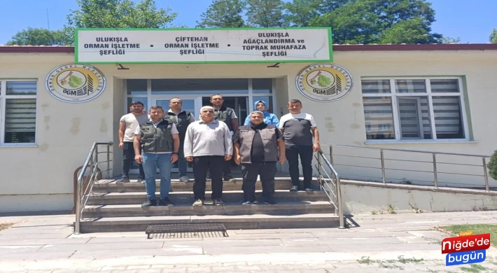 Kayseri Orman Bölge Müdürü Ulukışla’da İncelemelerde Bulundu