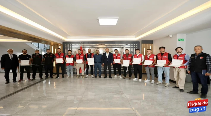 Niğde Belediyesi’nden Gönüllü İtfaiyecilikte Örnek Proje