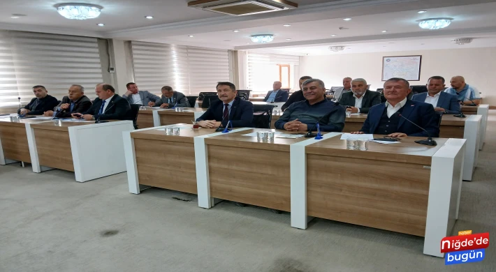 Niğde İl Genel Meclisi Haziran Ayı Toplantıları Devam Ediyor