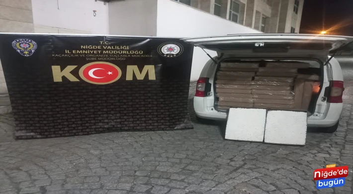 Niğde’de Kaçak Makaron Operasyonu: 5 Şüpheli Gözaltında