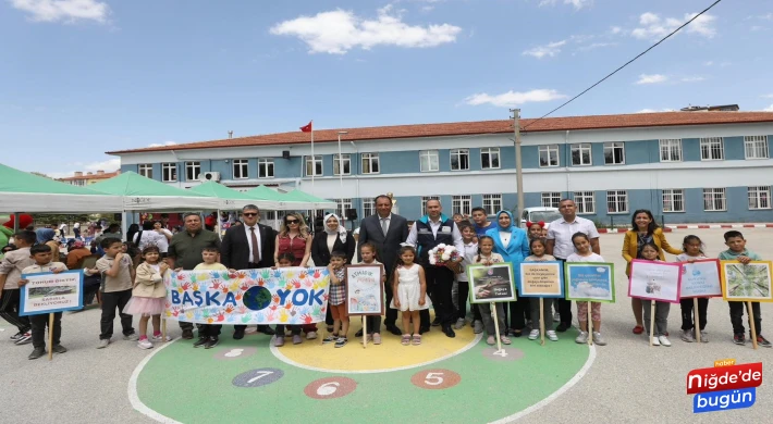 Niğde'de Okula Yağmur Suyu Toplama Ve Filtreleme Sistemi Kuruldu