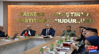 Enstitüde Araştırma Komitesi Toplantıları Yapıldı