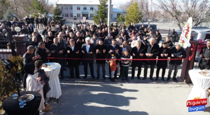 Gümüşler Kasabası Yardımlaşma ve Dayanışma Derneği Açıldı