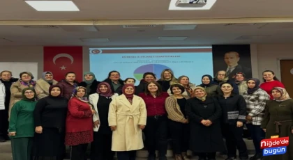 Niğde’de Kadın Kooperatiflerine Dijital Eğitim