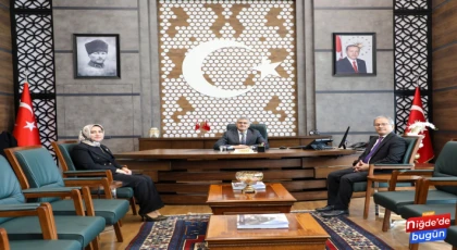 Milli Eğitim Müdüründen Vali Çelik’e Ziyaret