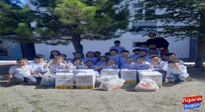 Cumhuriyet İlkokulu’ndan Ramazan’da Dayanışma Ruhu