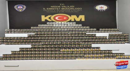Niğde’de Kaçakçılıkla Mücadele Operasyonu: 2 Şüpheli Yakalandı
