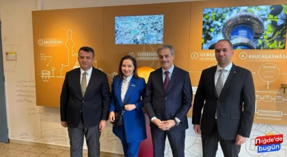 Başkan Özdemir’den Viyana’da Enerji Dönüşüm Tesisi Ziyareti