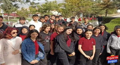 Bor Sevim ve Abdullah Altundal MTAL’den şehitlik ziyareti