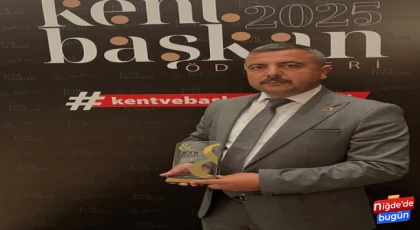 Çiftlik Belediyesi’ne Kent ve Başkan Ödülü