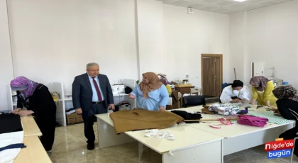 Geleceği Üreten Eller Giyim ve Üretim Teknolojileri Kursu'nda Buluştu