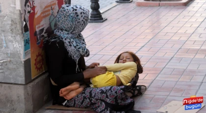 Niğde Emniyet Müdürlüğü'nden Çocuk Dilencilere Karşı Mücadele