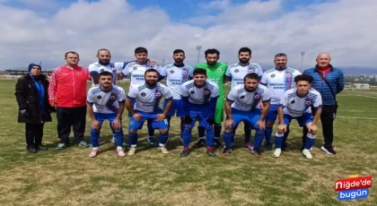 Niğde Sağırlar Spor Kulübü rakibi Kayseri İşitme Engelliler Spor Kulübü’nü 4-1 mağlup etti