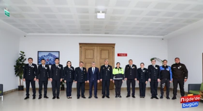 Niğde Valisi Cahit Çelik’ten Polis Haftası Kutlaması