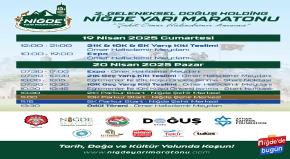 Niğde’de 592 Sporcu Şehit Ömer Halisdemir İçin Koşacak