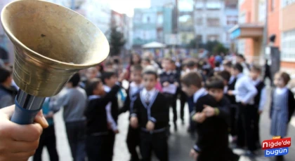 Niğde’de 72 Bin 19 Öğrenci Bugün Ders Başı Yapıyor