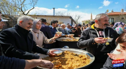 Niğde’de asırlık gelenek Yeşilburç Helva Şenliği bu yıl da coşkuyla gerçekleştirildi