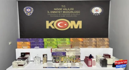 Niğde’de Kaçak Ürün Operasyonu: 2 Gözaltı