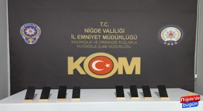 Niğde’de Kaçakçılık Operasyonu: 3 Şüpheli Gözaltına Alındı