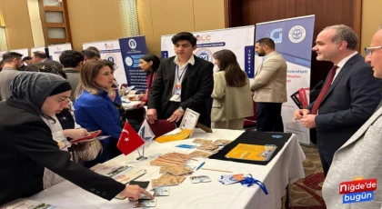 NÖHÜ, Bakü Uluslararası Eğitim Fuarı'nda Niğde'yi Tanıttı
