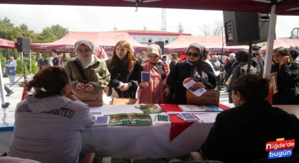 18 üniversite Niğde’de açılan fuarda tanıtıldı