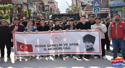 Niğde’de Gençlik Haftası Cumhuriyet Meydanı’nda Başladı