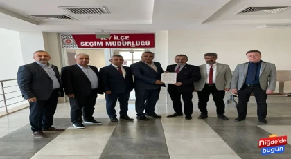 SMMMO Başkanı Halil Demirdilek Mazbatasını Aldı