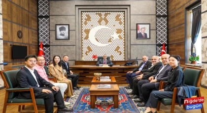 Ulukışla "Özel Endüstri Bölgesi" İçin Uluslararası İş Birliği Adımları Başladı