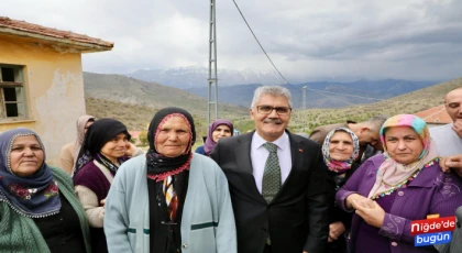 Vali Çelik’ten Çanakçı Köyü’nde Vatandaşlarla Buluştu