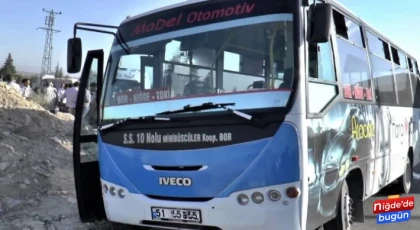 Bor-Niğde Minibüs Ücretlerine Zam Geldi