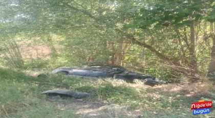 Çamardı-Pozantı yolunda trafik kazası 4 yaralı
