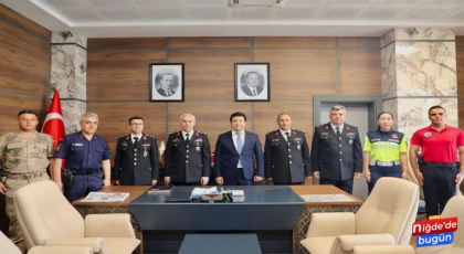 Jandarma Teşkilatının 186. Kuruluş Yıl Dönümünde Vali Vekiline Ziyaret