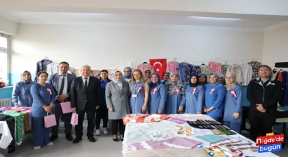 Niğde Halk Eğitimi Merkezi'nden Kadınlara Destek