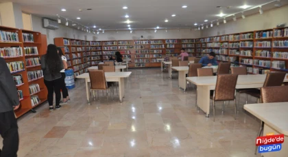 Niğde, Halk Kütüphaneleri Sayısında İkinci Sırada Yer Alıyor