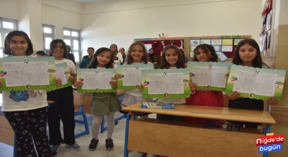 Niğde’de 72 Bin Öğrenci Karne Heyecanı Yaşadı