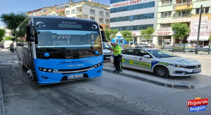 Niğde’de Halk Otobüslerine Sıkı Denetim