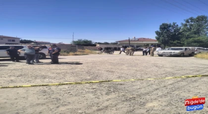 Niğde'de iş yerine silahlı saldırı yapan şüpheli yakalandı