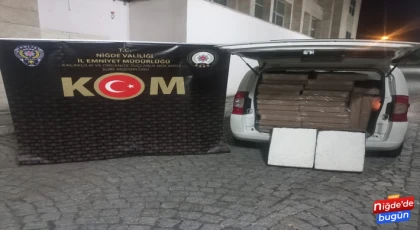 Niğde’de Kaçak Makaron Operasyonu: 5 Şüpheli Gözaltında