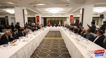 TBMM Zirai Don Araştırma Komisyonu Niğde’de Toplandı