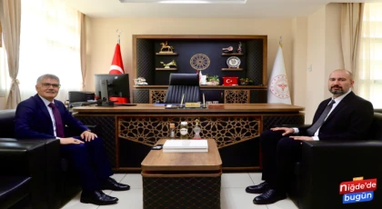 Vali Çelik’ten, Başhekim Zor’a Ziyaret