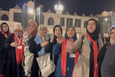 Şehit yakınları Umre’den döndü