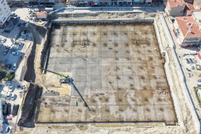 Eskişehir’de Kurtuluş Kapalı Pazar Yeri’nde çalışmalar hızla ilerliyor