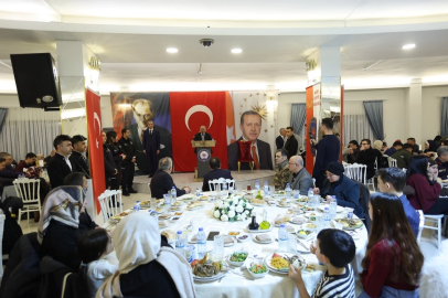 Kayseri Büyükşehir şehit aileleriyle iftar sofrasında buluştu